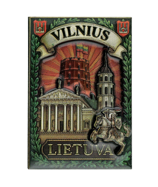 Magnetas Vilnius su Gedimino bokštu ir katedra